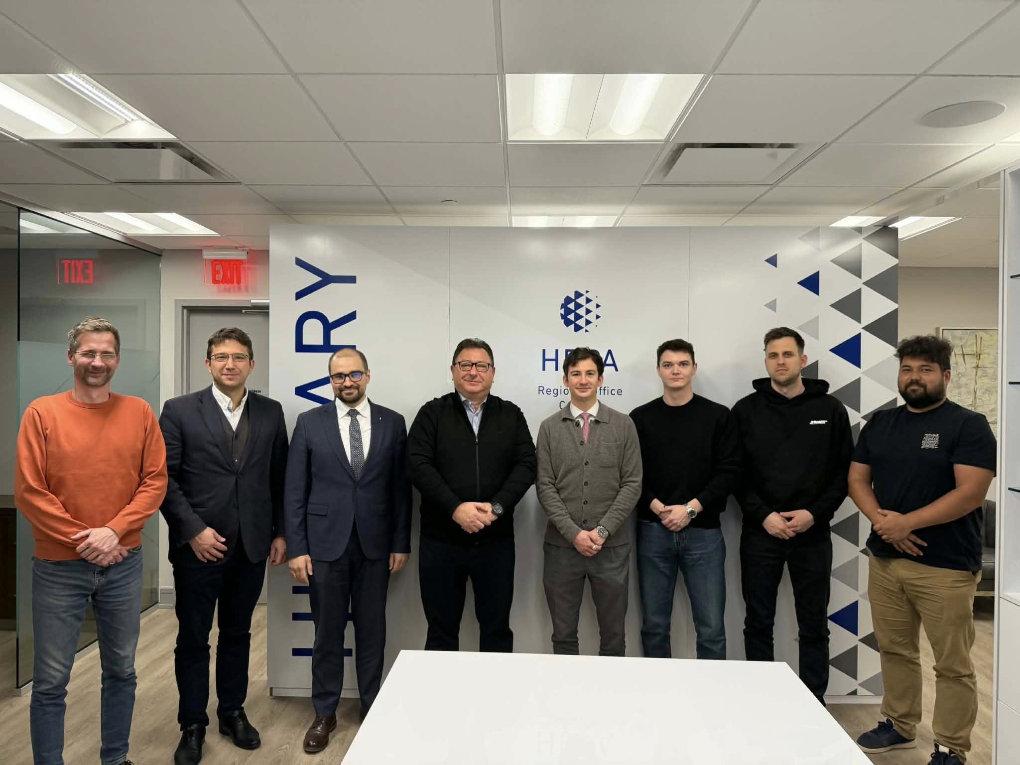 KUUBE team with our partners in Toronto